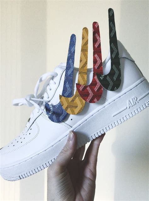 goyard swooshes for swoosh pack|I am making a Goyard velcro swoosh pack : r/Sneakers .